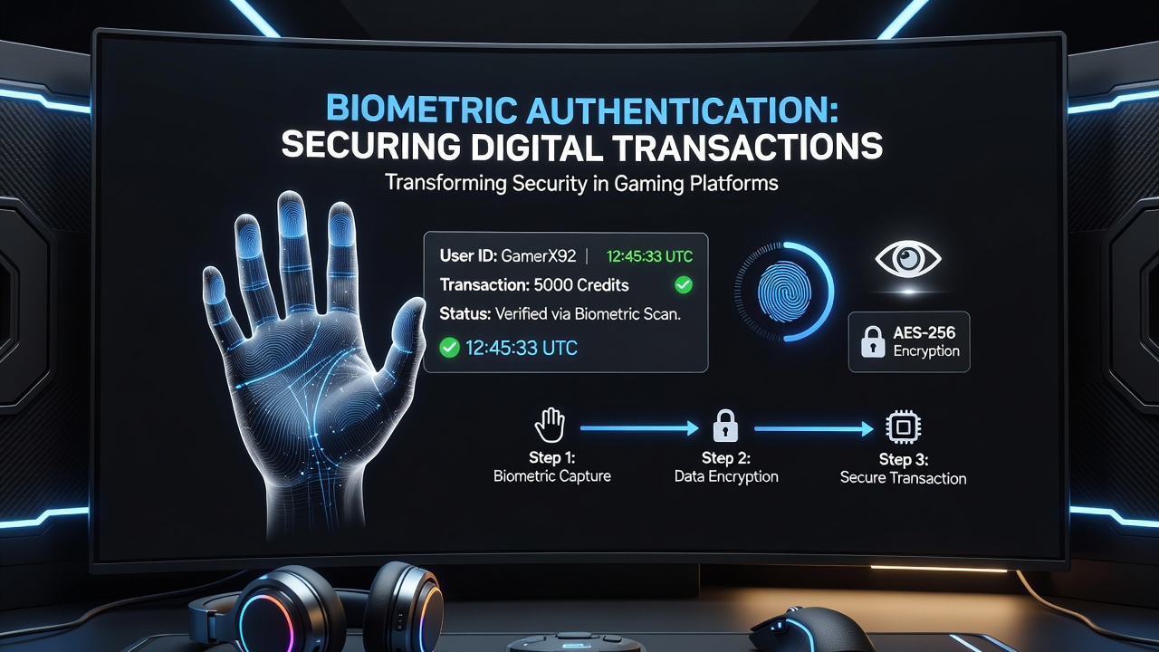 Sichere Transaktionsprozesse mit biometrischer Verifikation auf Gaming-Plattformen